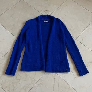 Hollister Cobalt Blue Oversized Cardigan